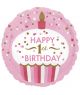 Palloncino Mylar 1° Compleanno Bimba