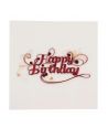 Biglietto Auguri Origamo Happy Birthday