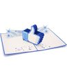 Biglietto Auguri Origamo Like Facebook 3D - Pop Up