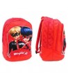 Zaino Miraculous - 3 Cerniere - Rosso