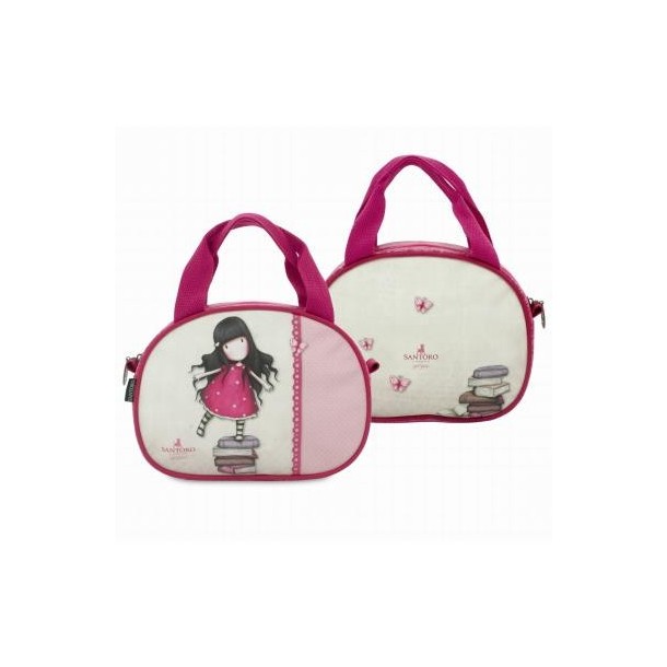 Borsa Santoro Gorjuss con Tracolla - Fucsia