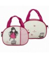 Borsa Santoro Gorjuss con Tracolla - Fucsia