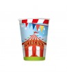 8 Bicchieri In Carta Linea Circus 200 cc