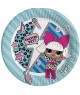 8 Piatti Carta Lol Surprise 23 cm