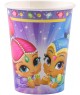 8 Bicchieri in Carta Shimmer&Shine 250 ml
