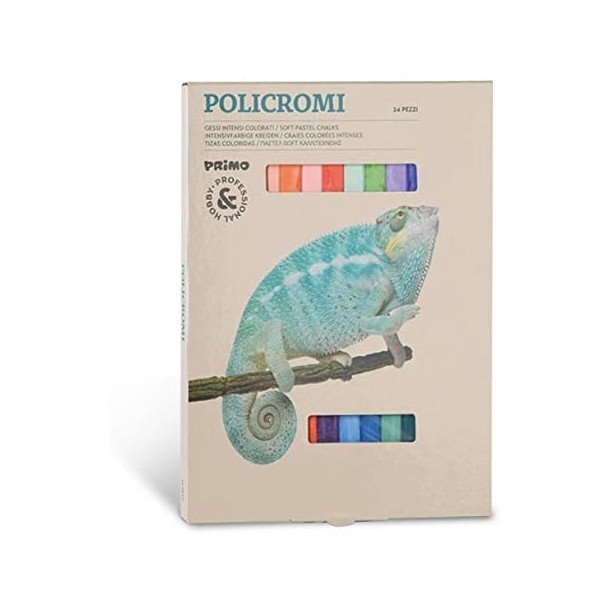 24 Colori a Gesso Policromi 