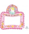 Palloncino Cornice Unicorno Photo Booth