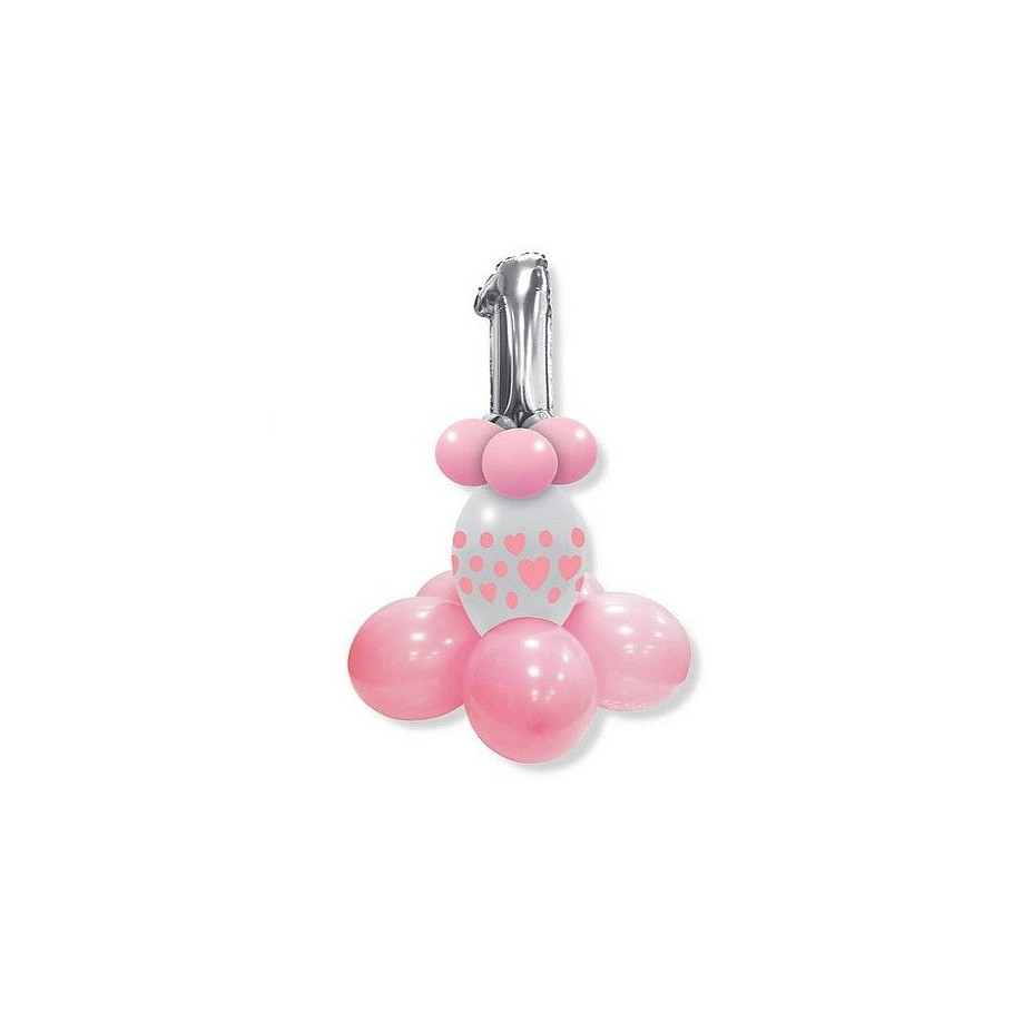 Set palloncini 1° compleanno baby girl – MOOD MILANO STORE