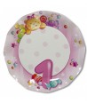 10 Piatti Carta Primo Compleanno Girl