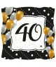 8 Piatti Quadrati In Carta Prestige 40 Anni  