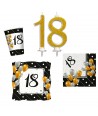 Kit Tavola Party 18 Anni Prestige