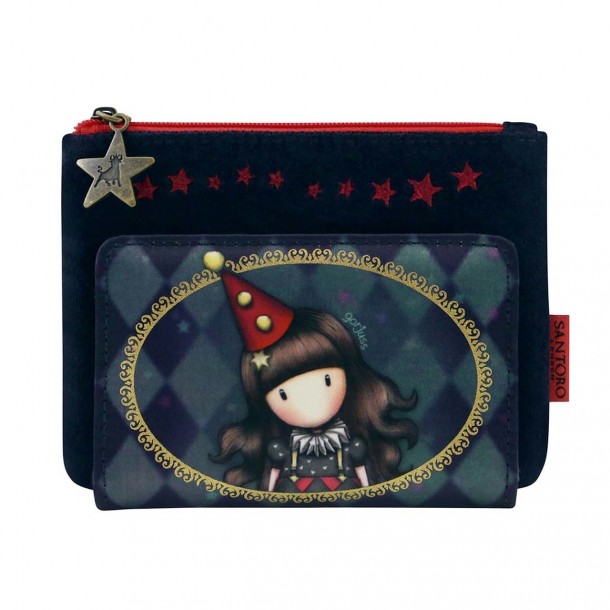 Portafoglio Gorjuss Circus - Wallet - Harlequin