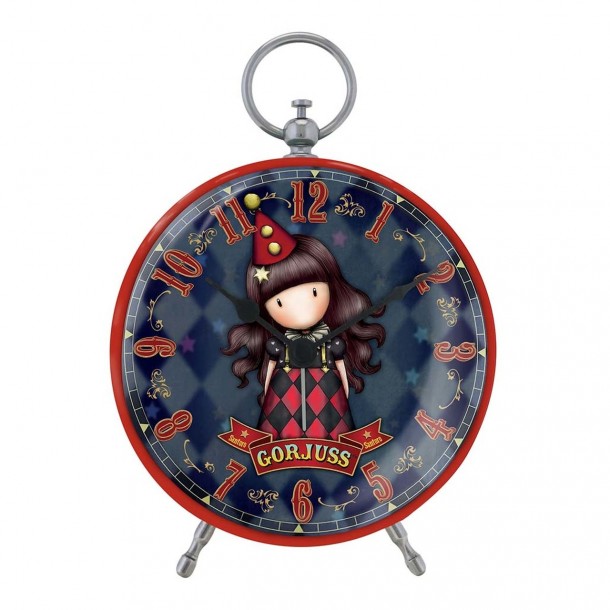 Sveglia Gorjuss Circus - Alarm Clock - Harlequin