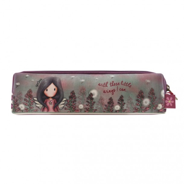 Busta Pochette Make Up Gorjuss Neoprene Skinny Case Little Wings - Santoro London