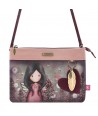 Borsa Gorjuss Double Pouch Cross Body Bag Little Wings - Santoro London