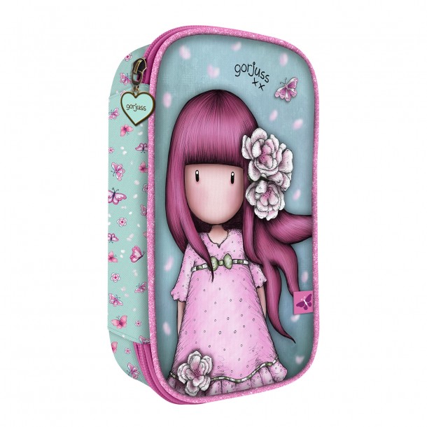 Astuccio Pieno Speciale Accessoriato Con 1 Zip Gorjuss Santoro Cherry Blossom