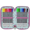 Astuccio Pieno Accessoriato 3 Zip Gorjuss Santoro Cherry Blossom