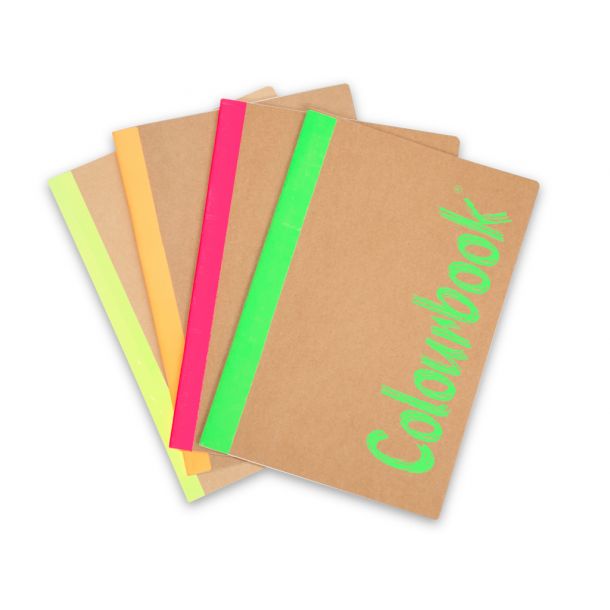 Quaderni 1R Colourbook Havana Linea Eco 100% Made in Italy