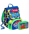 Zaino Seven 2017 School Pack Sj Gang Blu